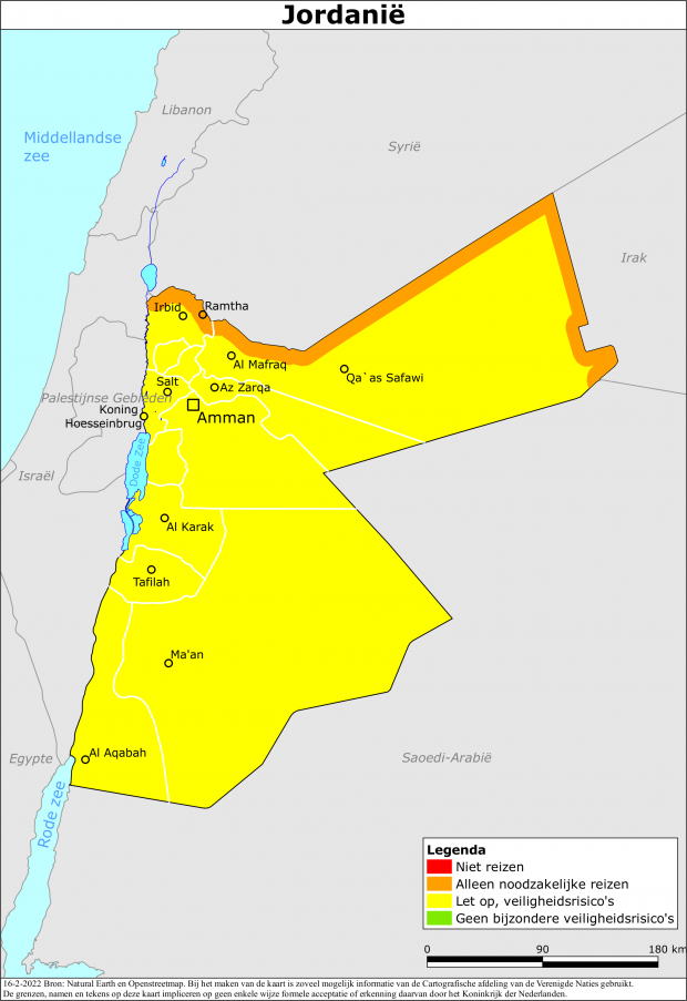 Reisadvies Jordanië