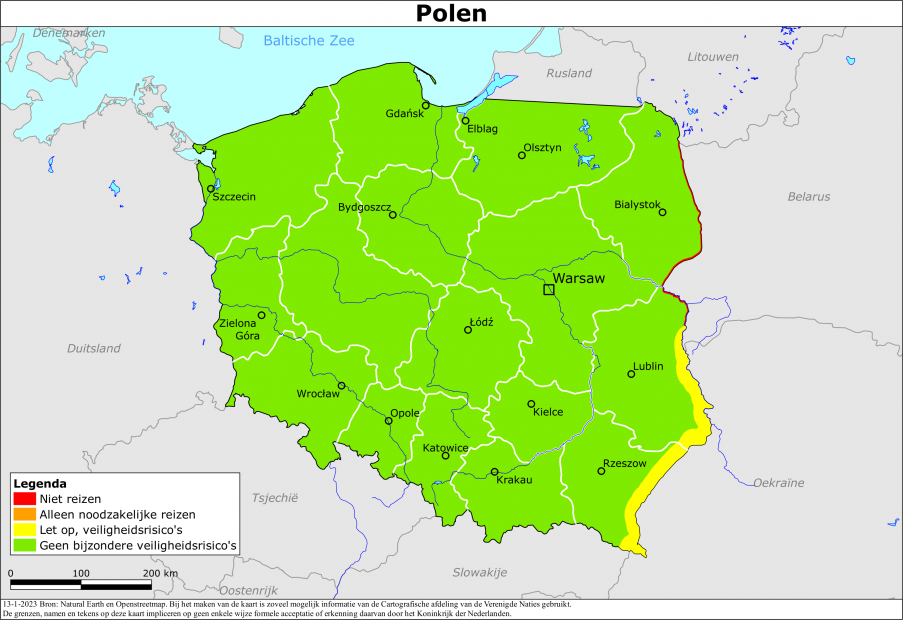 Reisadvies Polen | Ministerie van Buitenlandse Zaken