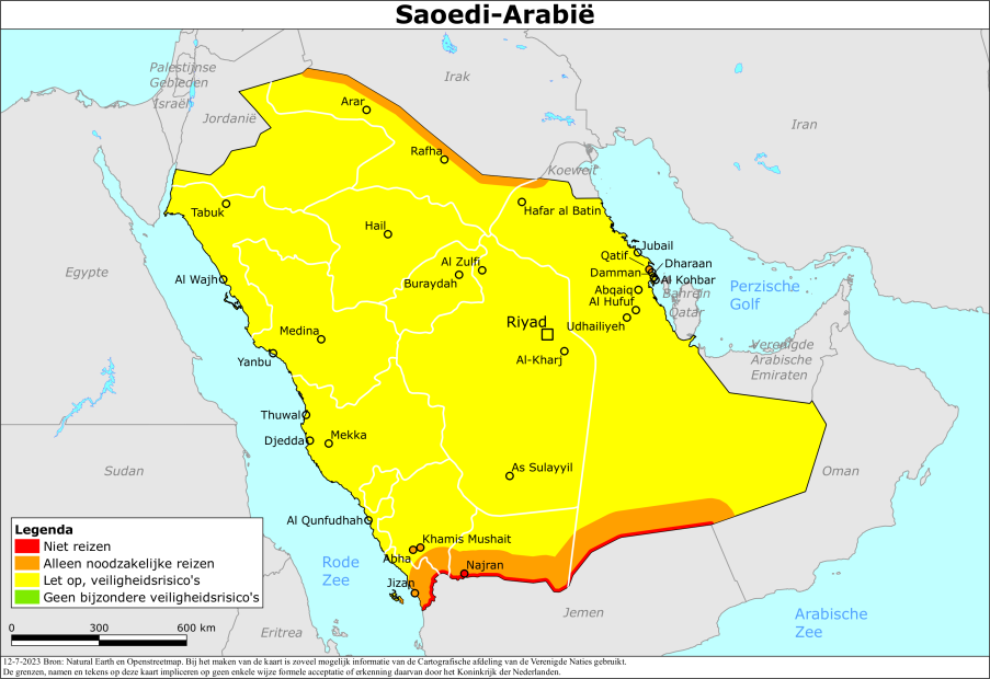 Reisadvies Saoedi-Arabië | Ministerie van Buitenlandse Zaken