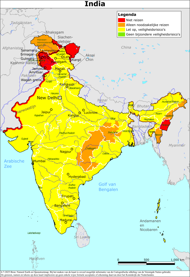Reisadvies India