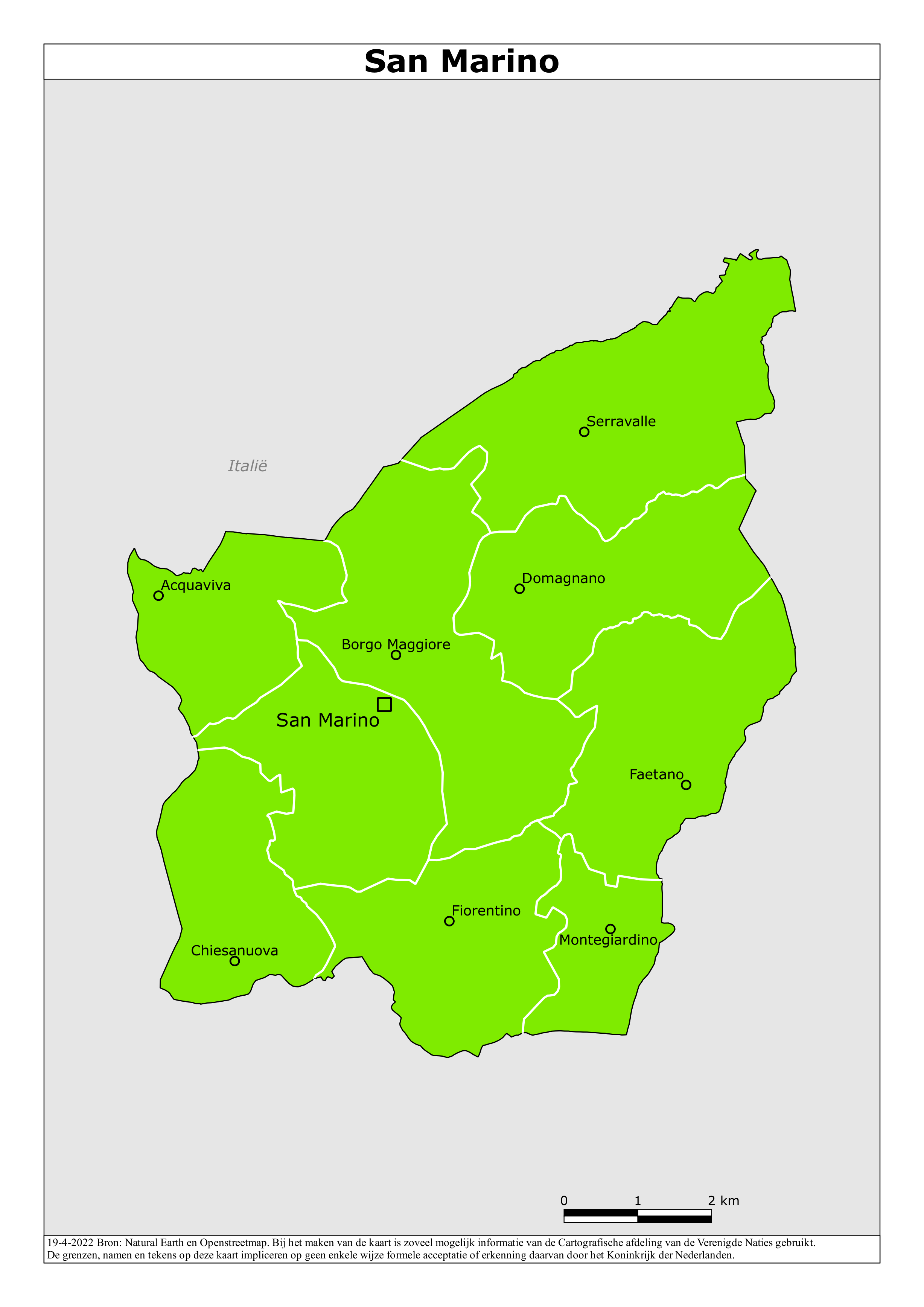 Reisadvies San Marino