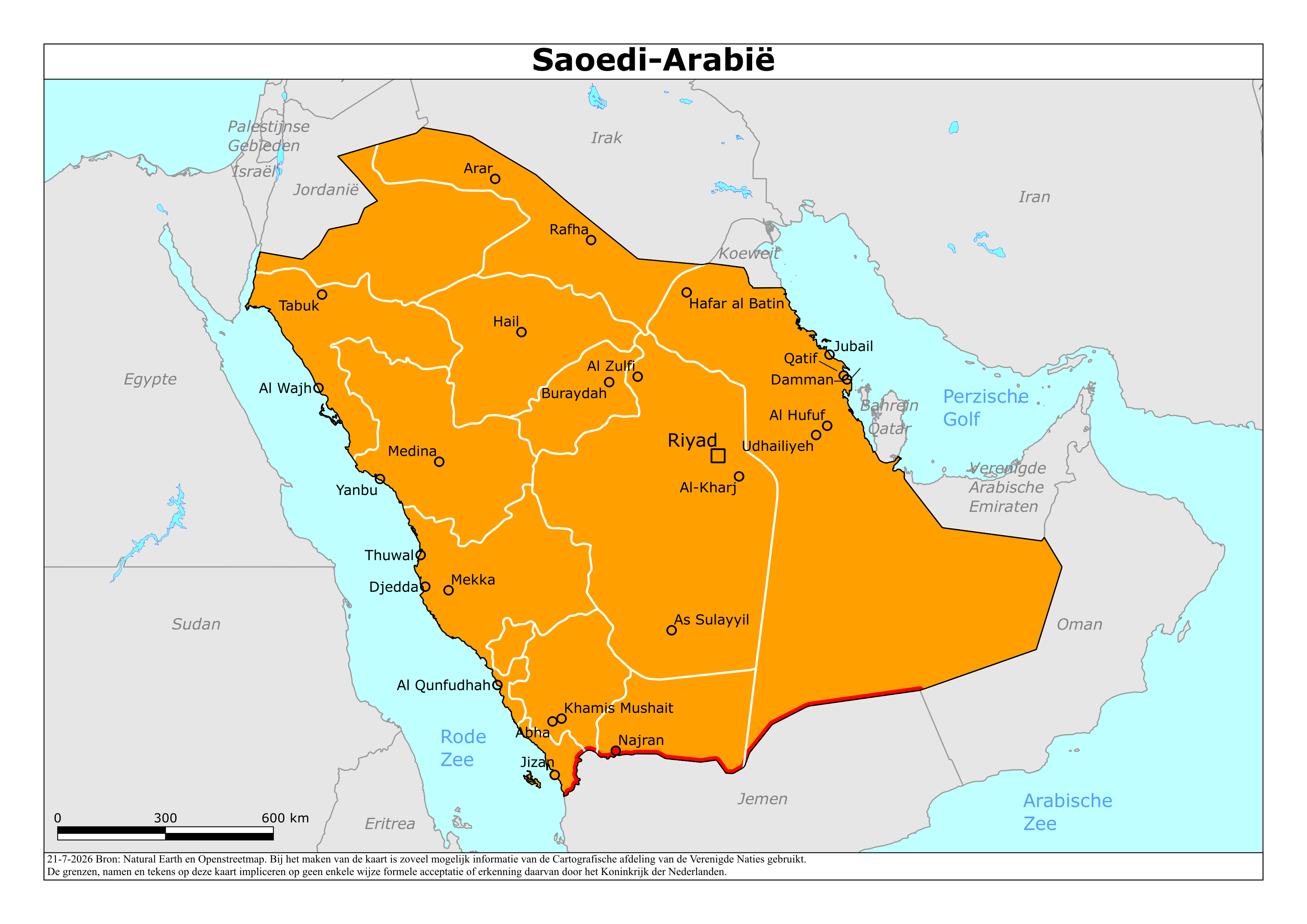 Reisadvies Saoedi-Arabië