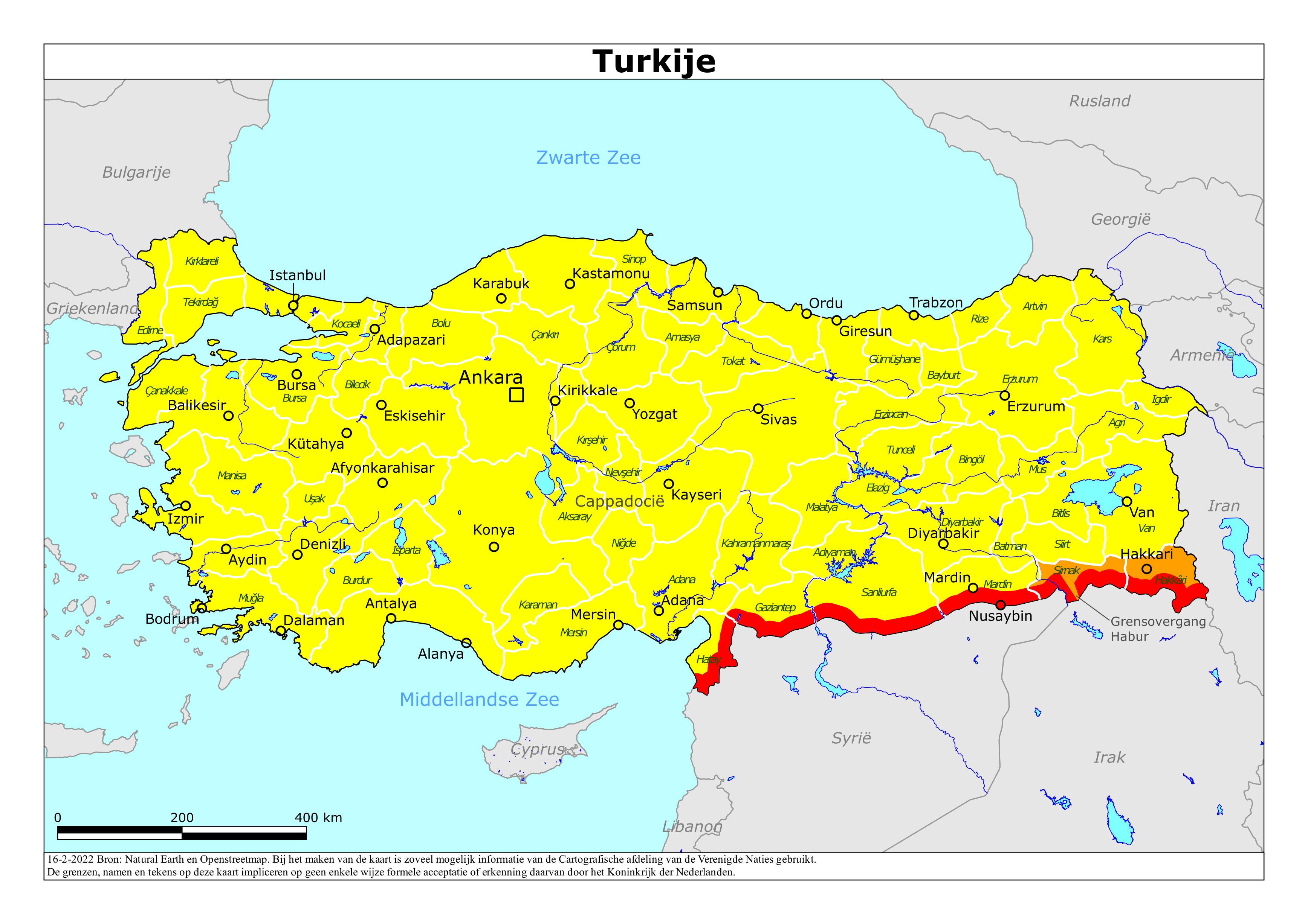Reisadvies Turkije